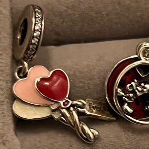 Happy birthday balloons Pandora charm